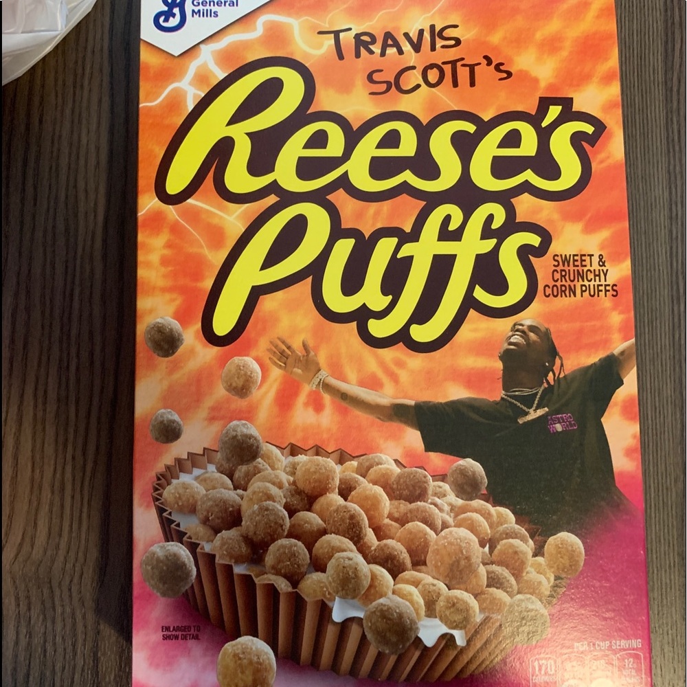 Travis Scott Reese’s Puff Cereal Limited Edition